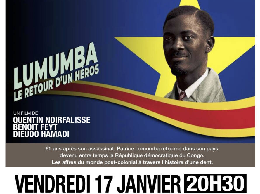 Projections-Rencontre "Lumumba, le retour du héros" - Quais des Docs à Sète - RegardOcc - Occitanie