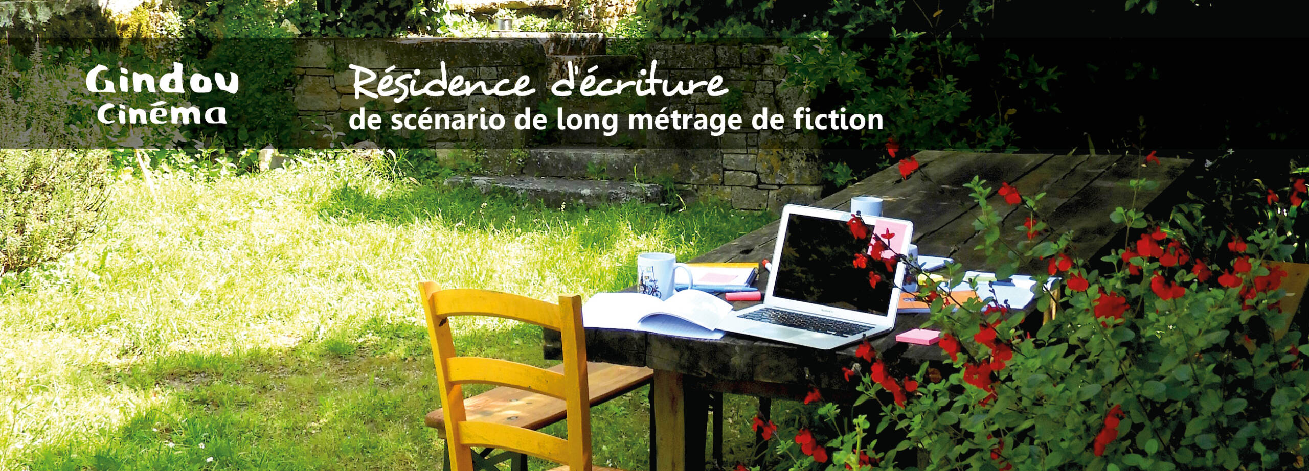 Appel à projets : 6ème Résidence Gindou cinéma d'écriture de long métrage - RegardOcc - Collectif d’auteurs et réalisateurs en Occitanie