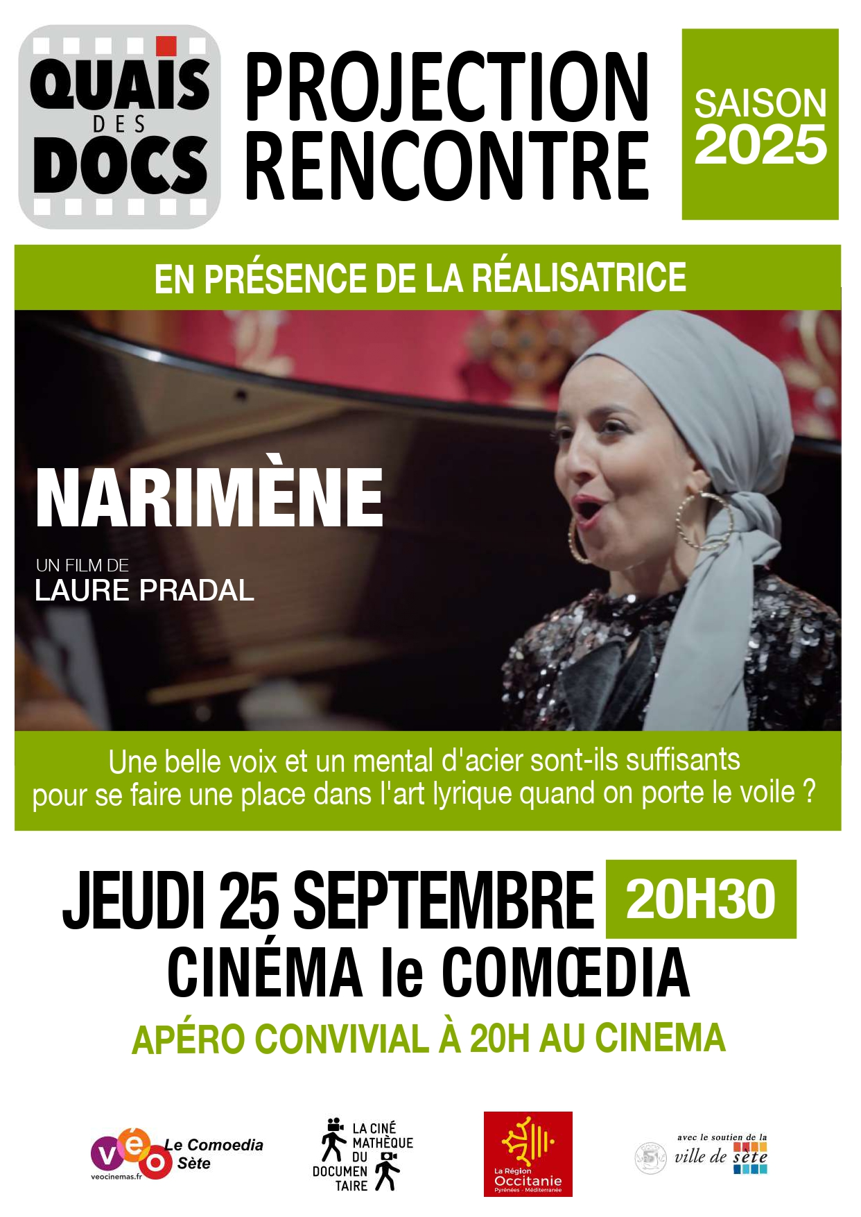 Projection du documentaire "Narimène" de Laure Pradal - RegardOcc - Collectif d’auteurs et réalisateurs en Occitanie