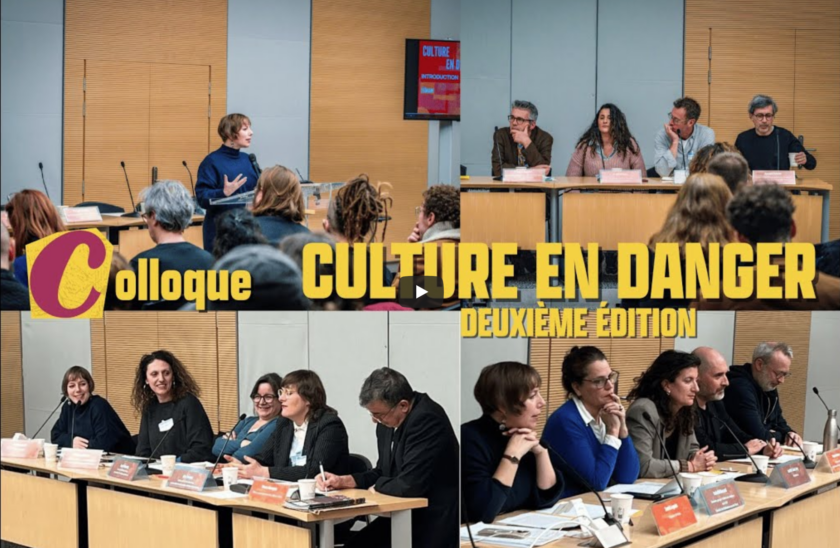Colloque organisé par Sarah Legrain, députée 16e circonscription Paris, le 3 décembre 2025 Culture en danger 2 : quelles politiques publiques pour l’indépendance et la diversité ?