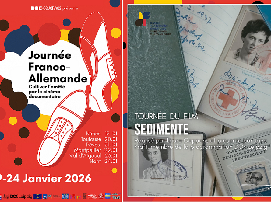 JOURNÉE FRANCO-ALLEMANDE : Projection "Sedimente". Jeudi 22 janvier 2026. 19h. Salle Fernand Pelloutier Montpellier