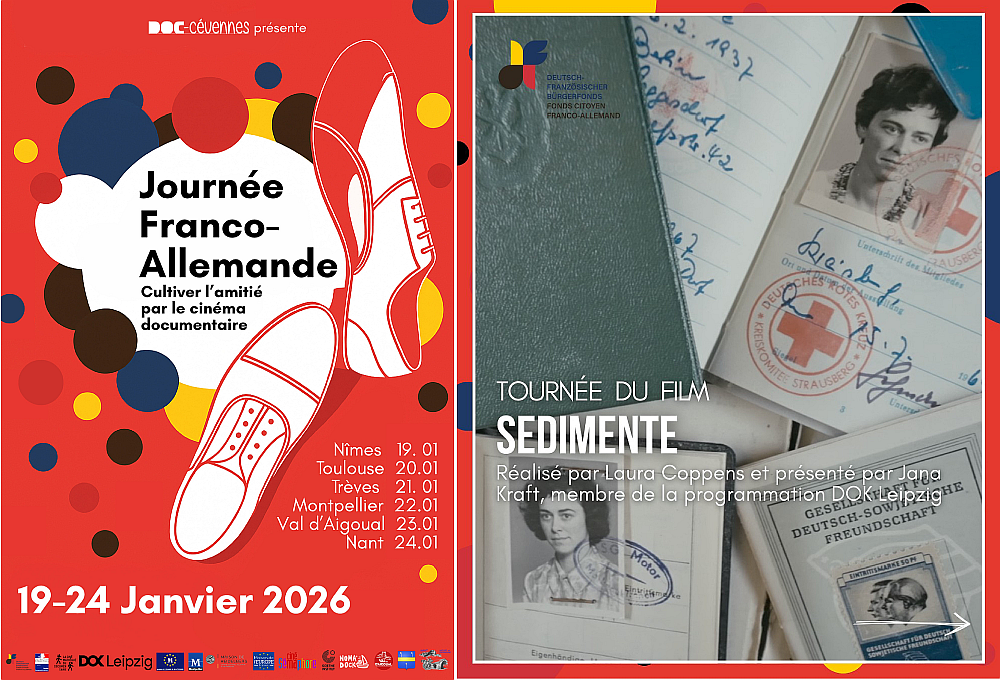 JOURNÉE FRANCO-ALLEMANDE : Projection "Sedimente". Jeudi 22 janvier 2026. 19h. Salle Fernand Pelloutier Montpellier