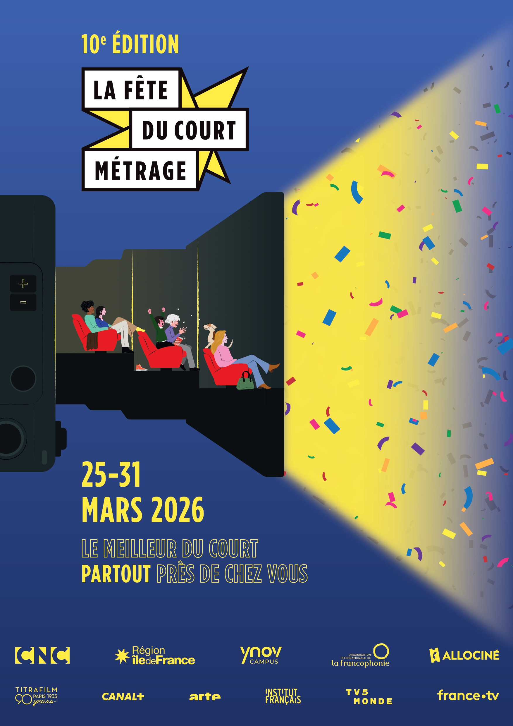 La Fête du court métrage Du 25 au 31 mars 2026 En France et en Occitanie