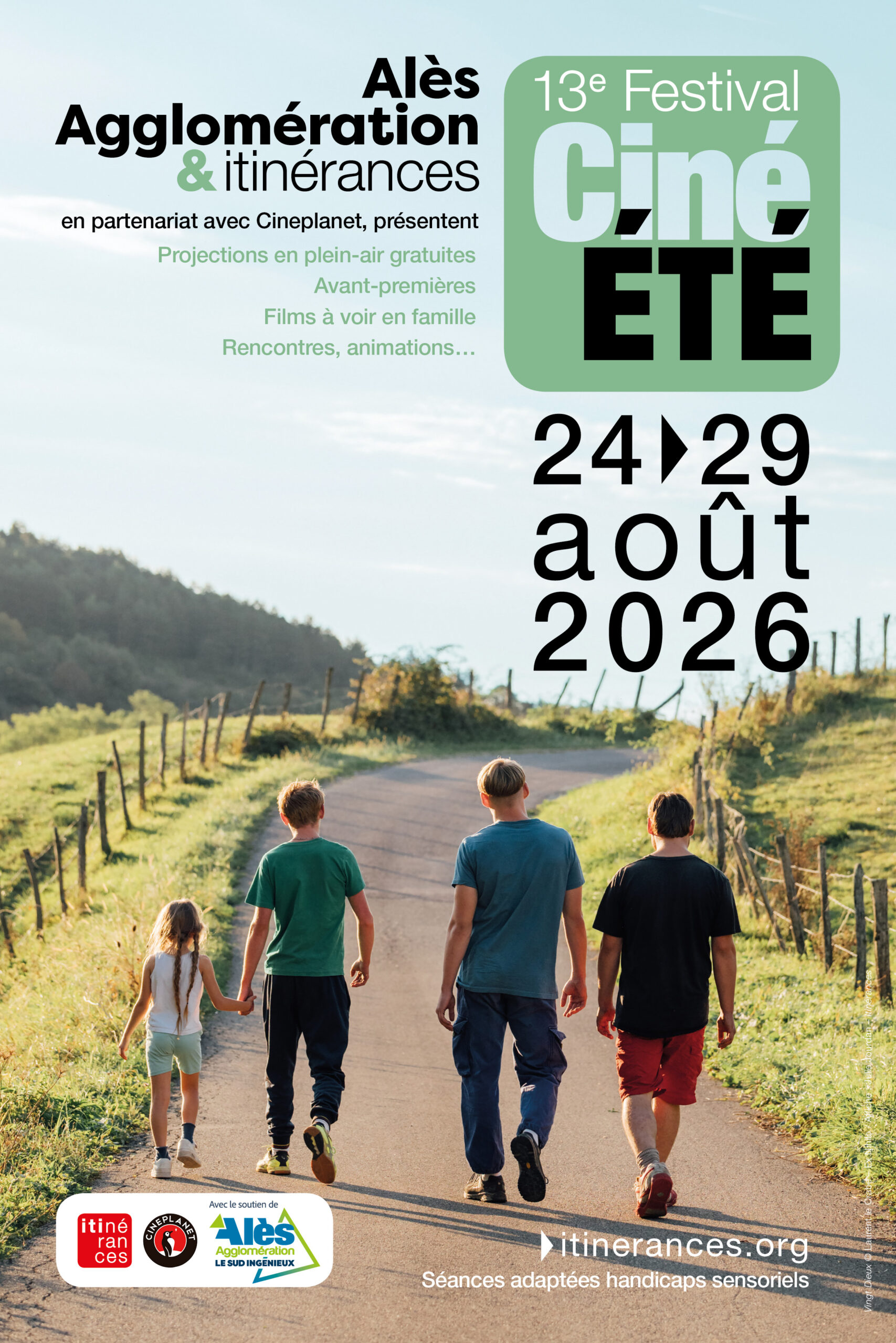 13ᵉ Festival Ciné Été // Du 24 au 29 août 2026